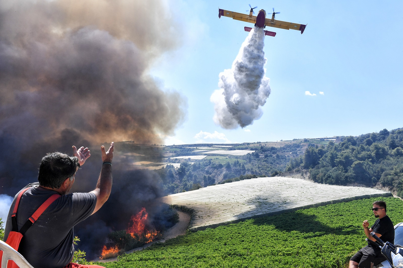 Φωτιά στην Κορινθία