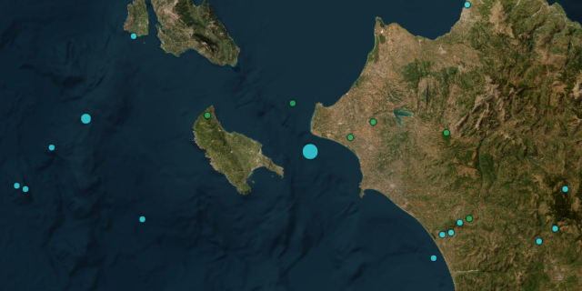 Σεισμός 4,9 Ρίχτερ κοντά στην Κυλλήνη