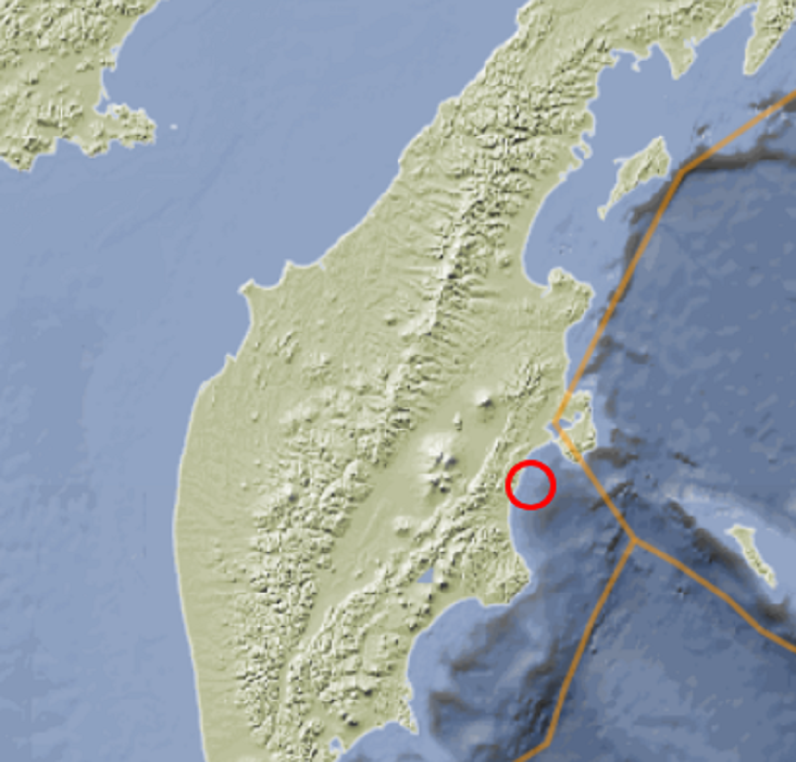 Σεισμός στη χερσόνησο Καμτσάκα, στη Ρωσία.