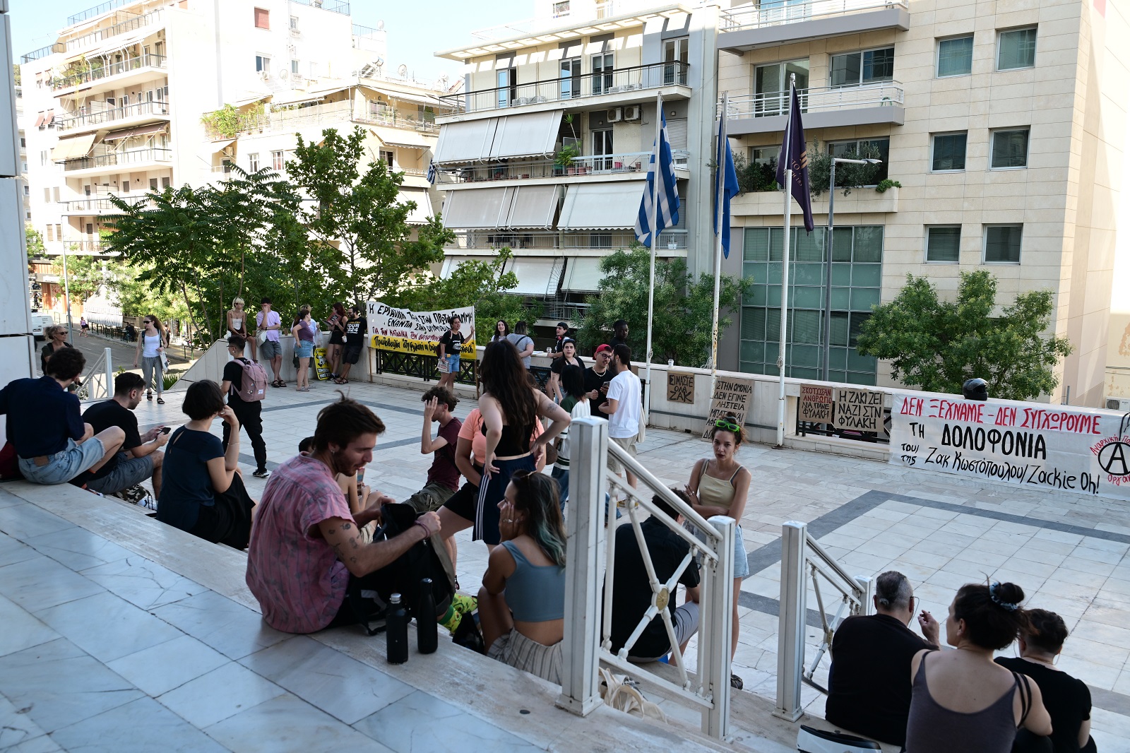 Δίκη στο Εφετείο για τον θάνατο του Ζακ Κωστόπουλου.