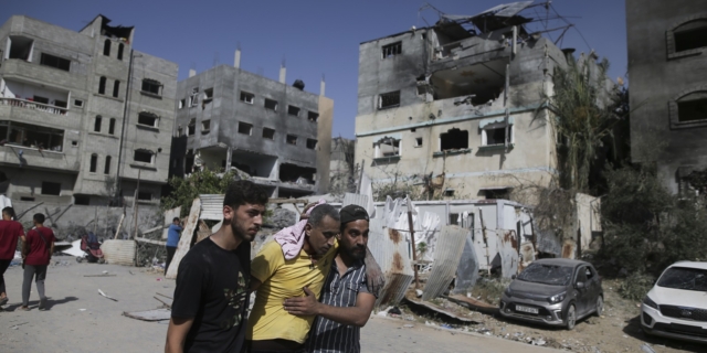 Παλαιστίνιοι στην Γάζα