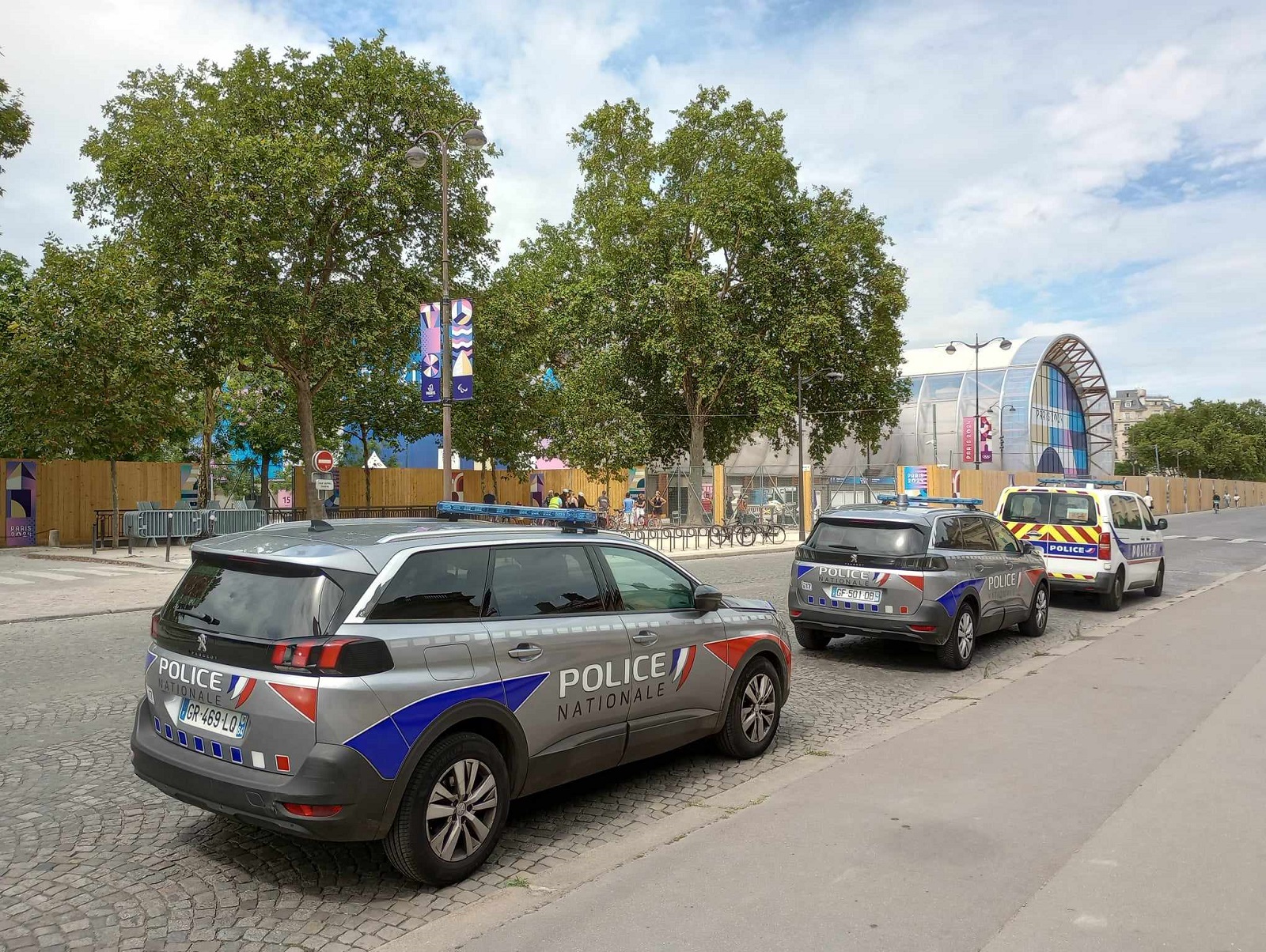 Αστυνομικές δυνάμεις στο Παρίσι