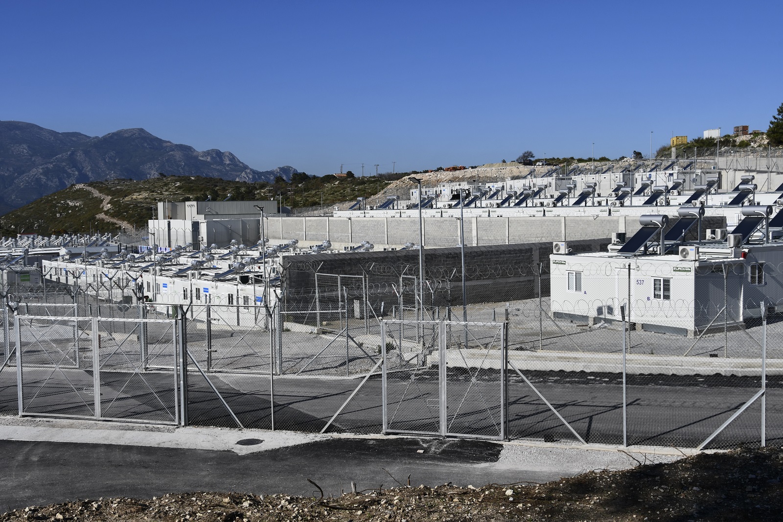 Κέντρο κράτησης μεταναστών στη Σάμο