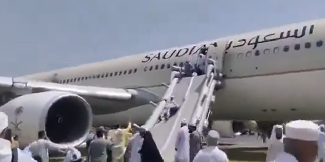 Φωτιά σε τροχό αεροσκάφους της Saudia Airlines