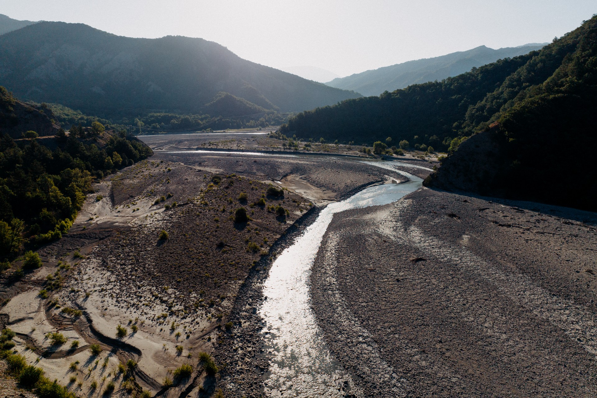 Ο ποταμός Σαραντάπορος