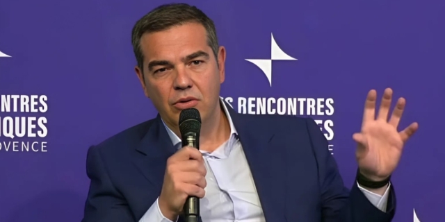 Αλ.Τσίπρας - Συνέδριο Les Rencontres Economiques