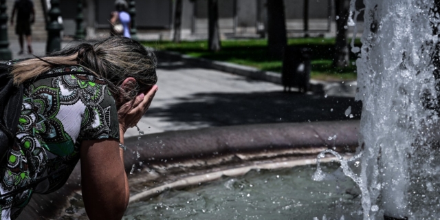 Ζεστός καιρός στην Αθήνα