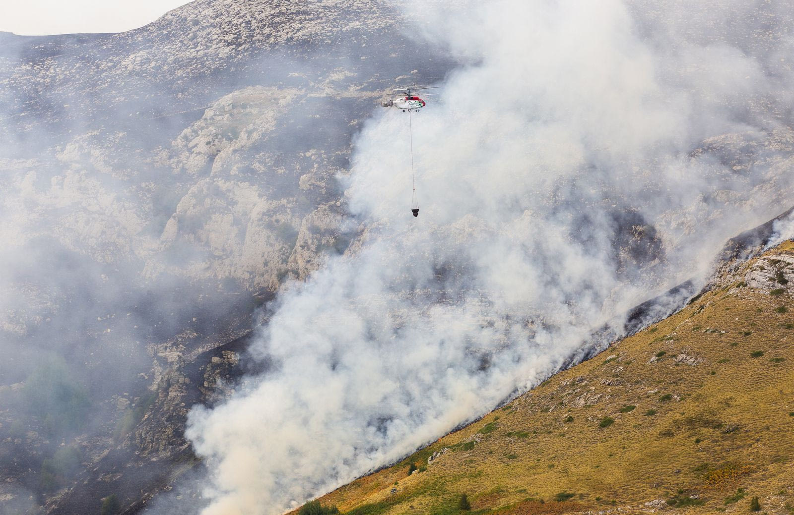 Πυρκαγιά στο όρος Παγγαίο