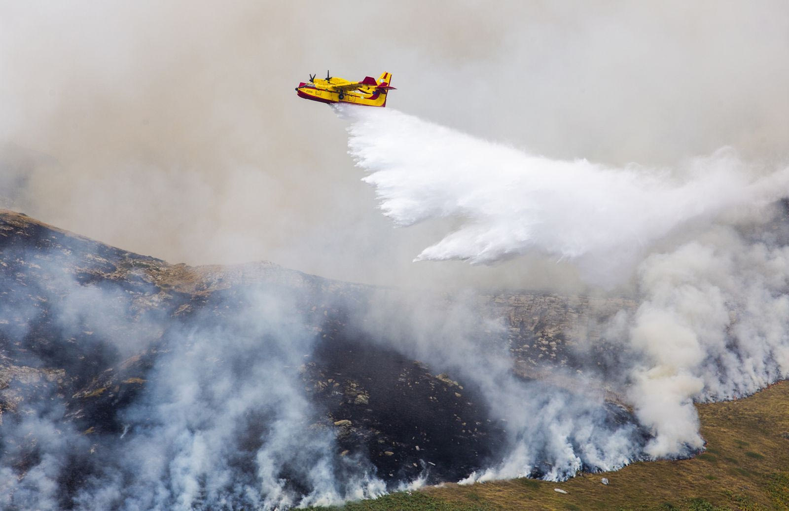 Πυρκαγιά στο όρος Παγγαίο