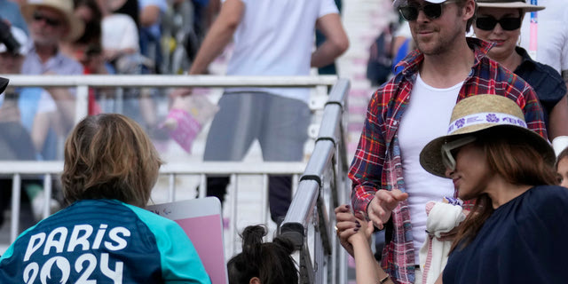 Ryan Gosling και Eva Mendes: Μια σπάνια εμφάνιση στους Ολυμπιακούς