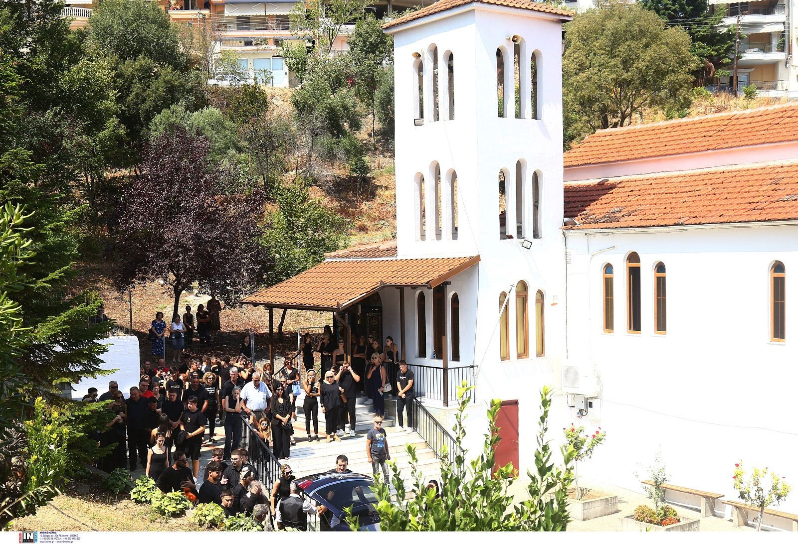 Κηδεία 19χρονου που σκοτώθηκε σε λούνα παρκ στη Χαλκιδική