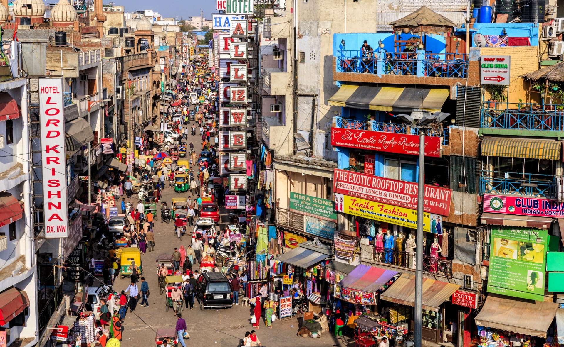 Ώρα αιχμής στo Νέο Δελχί, Ινδία