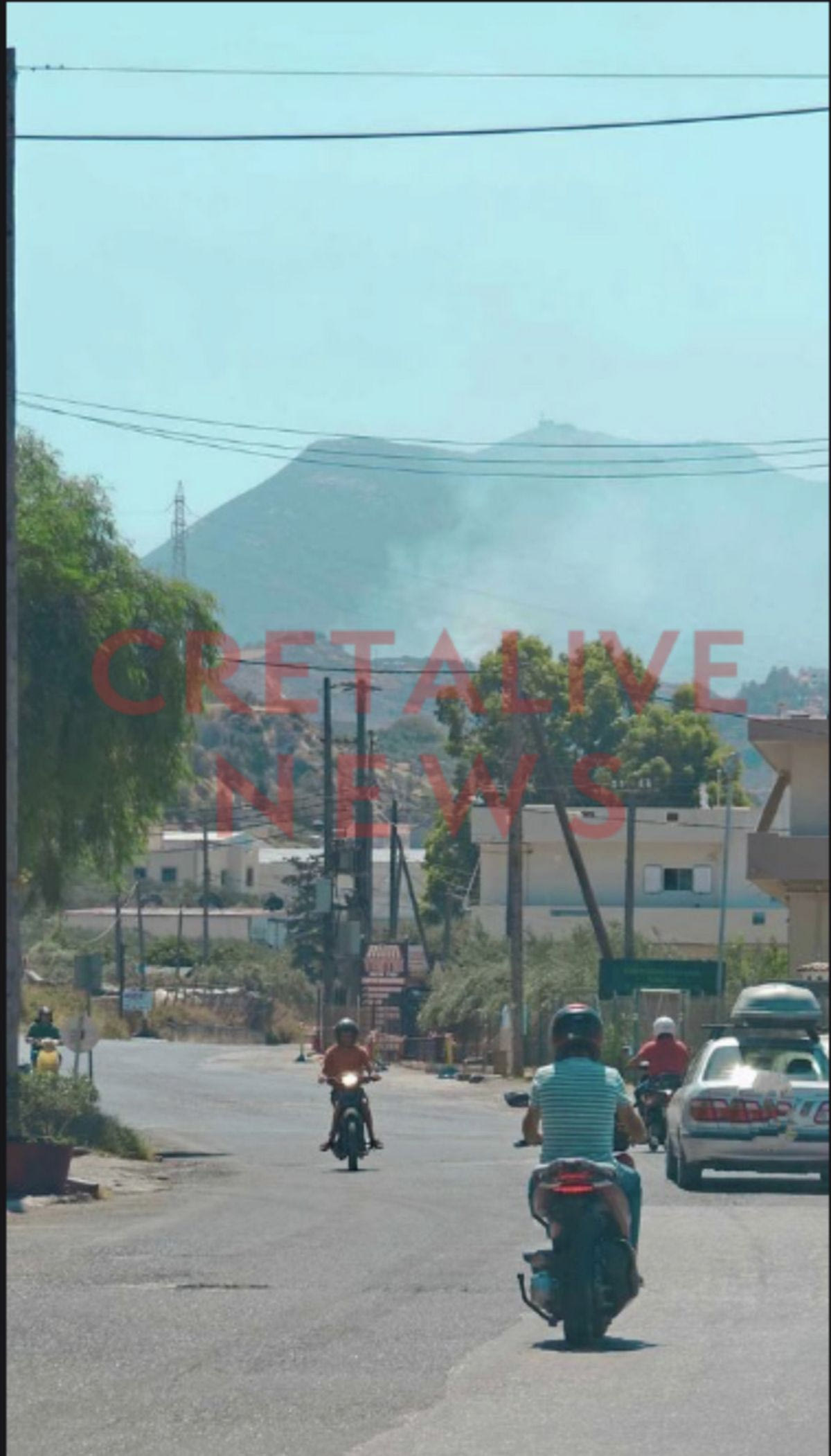 Φωτιά στο Ηράκλειο