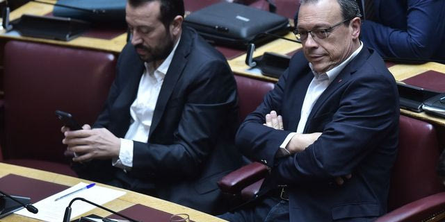 Οι βουλευτές του ΣΥΡΙΖΑ, Νίκος Παππάς και ο Σωκράτης Φάμελλος