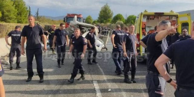 Τροχαίο με δύο τραυματίες και μεγάλες καθυστερήσεις στην Αθηνών – Λαμίας