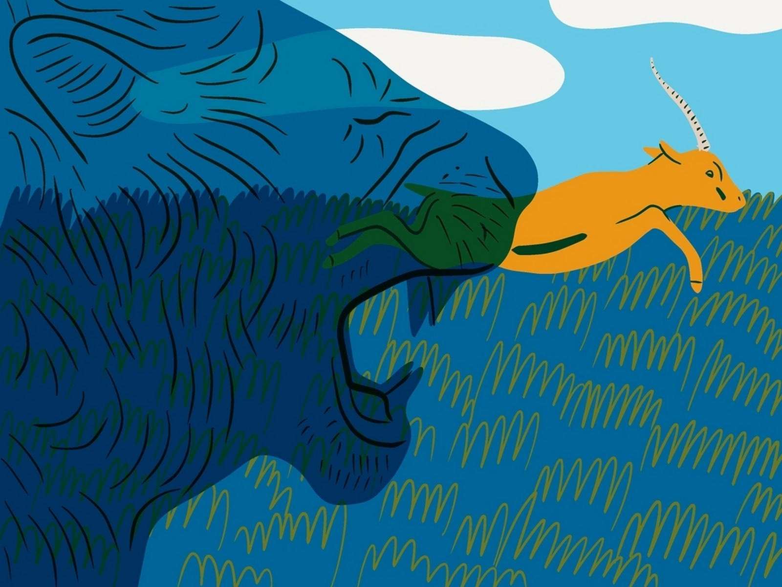 "Η ζωή μου ήταν σαν εκείνη μιας γαζέλας που τρέχει να ξεφύγει από ένα λιοντάρι", λέει ο Ismail