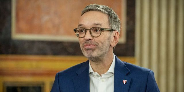 Ο Herbert Kickl, ηγέτης του Κόμματος Ελευθερίας της Αυστρίας