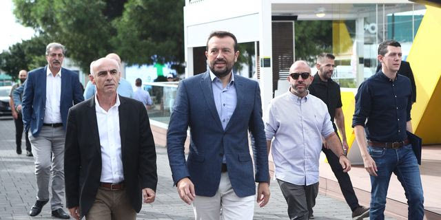 Επίσκεψη του προέδρου της ΚΟ του ΣΥΡΙΖΑ-ΠΣ Νίκου Παππά στην 88η Διεθνή Έκθεση Θεσσαλονίκης.