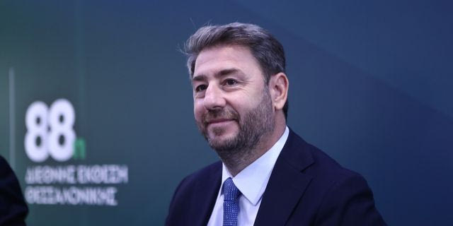 Συνέντευξη τύπου του Προέδρου του ΠΑΣΟΚ - Κινήματος Αλλαγής, Νίκου Ανδρουλάκη, στη ΔΕΘ