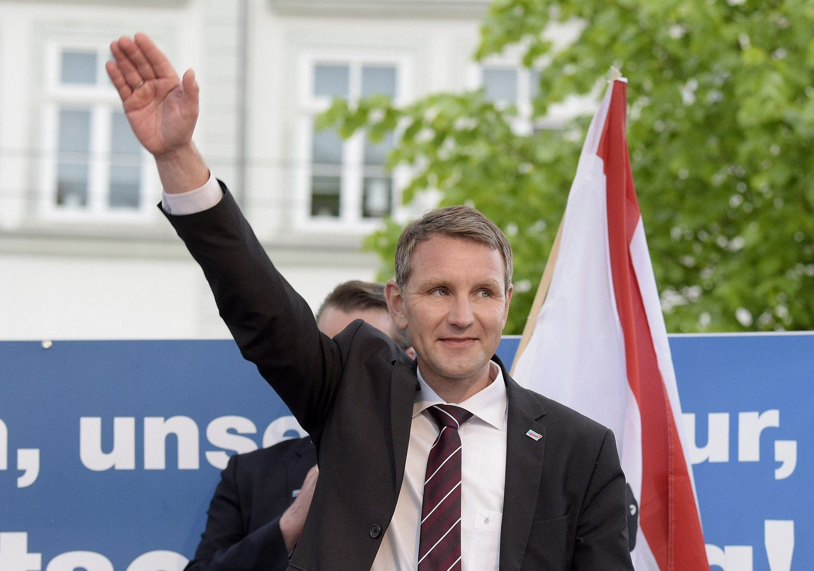 O Björn Höcke σε συγκέντρωση του AfD το 2016