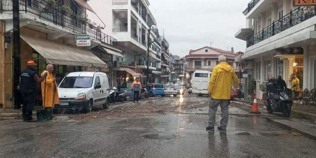 Προβλήματα από την κακοκαιρία στην Καλαμπάκα