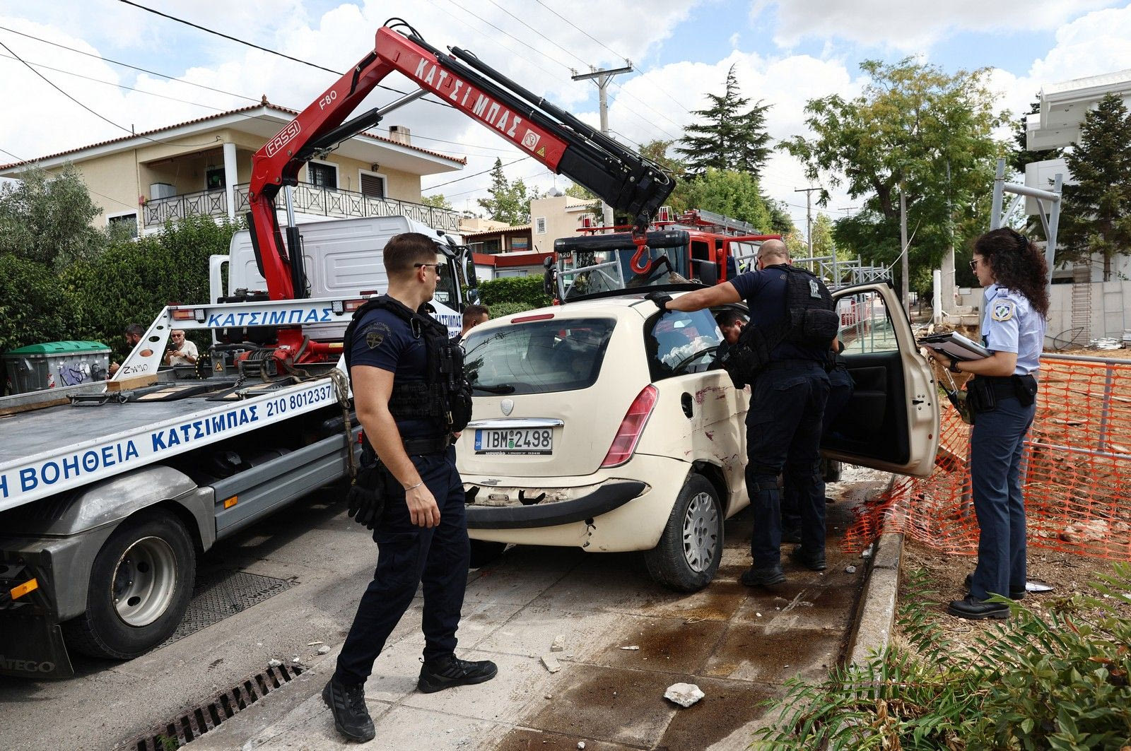 Καταδίωξη από το Μενίδι μέχρι την Κηφισιά