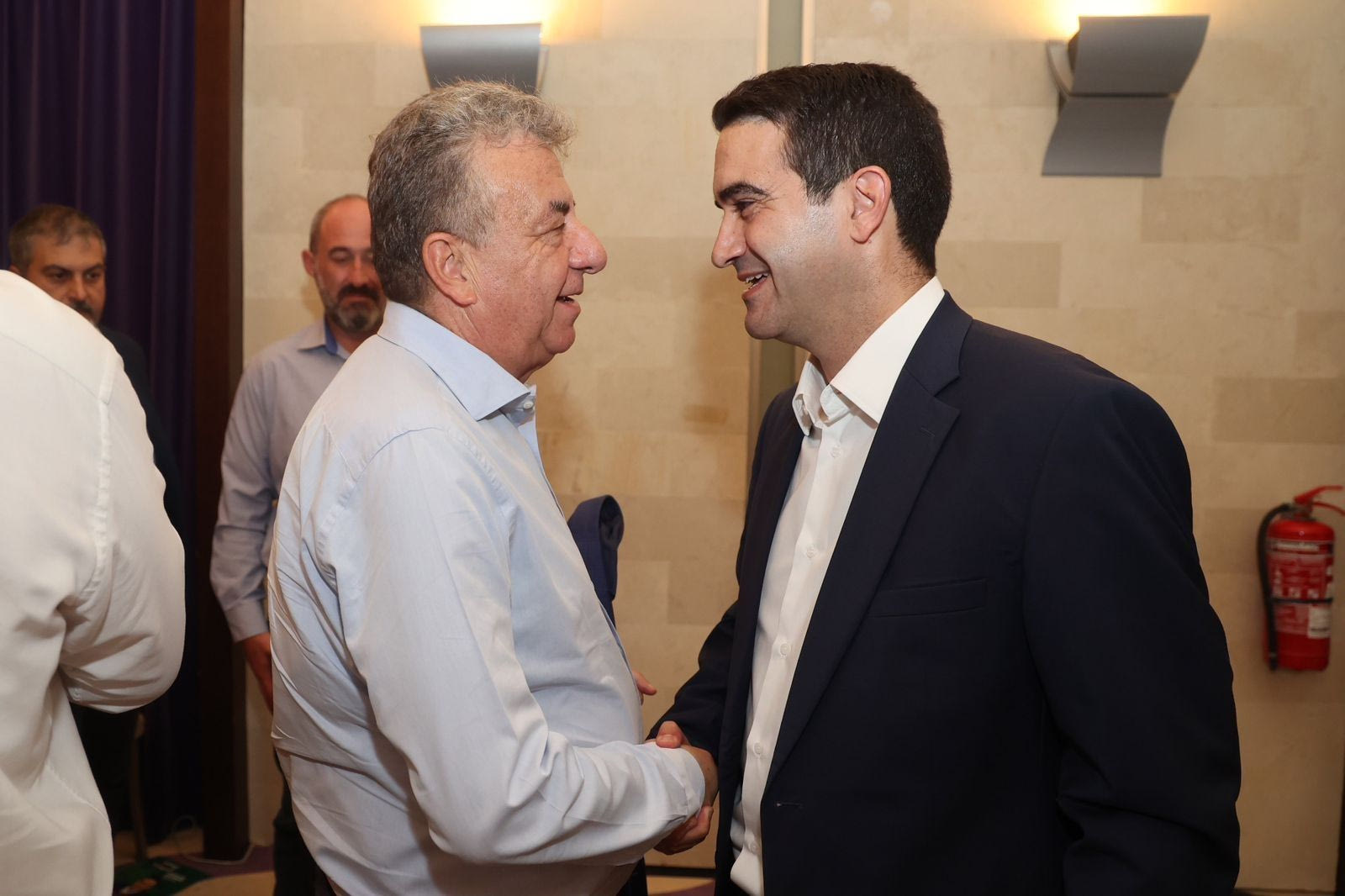 Περιοδεία του Μιχάλη Κατρίνη στο Ηράκλειο Κρήτης