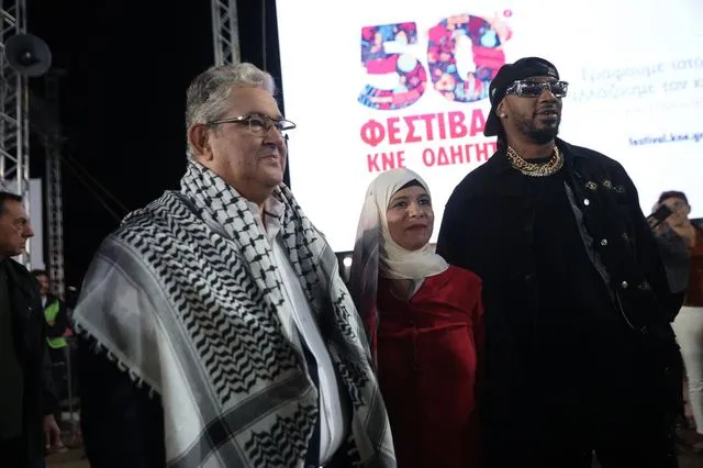 O Δημήτρης Κουτσούμπας στο 50ό Φεστιβάλ ΚΝΕ - "Οδηγητής"