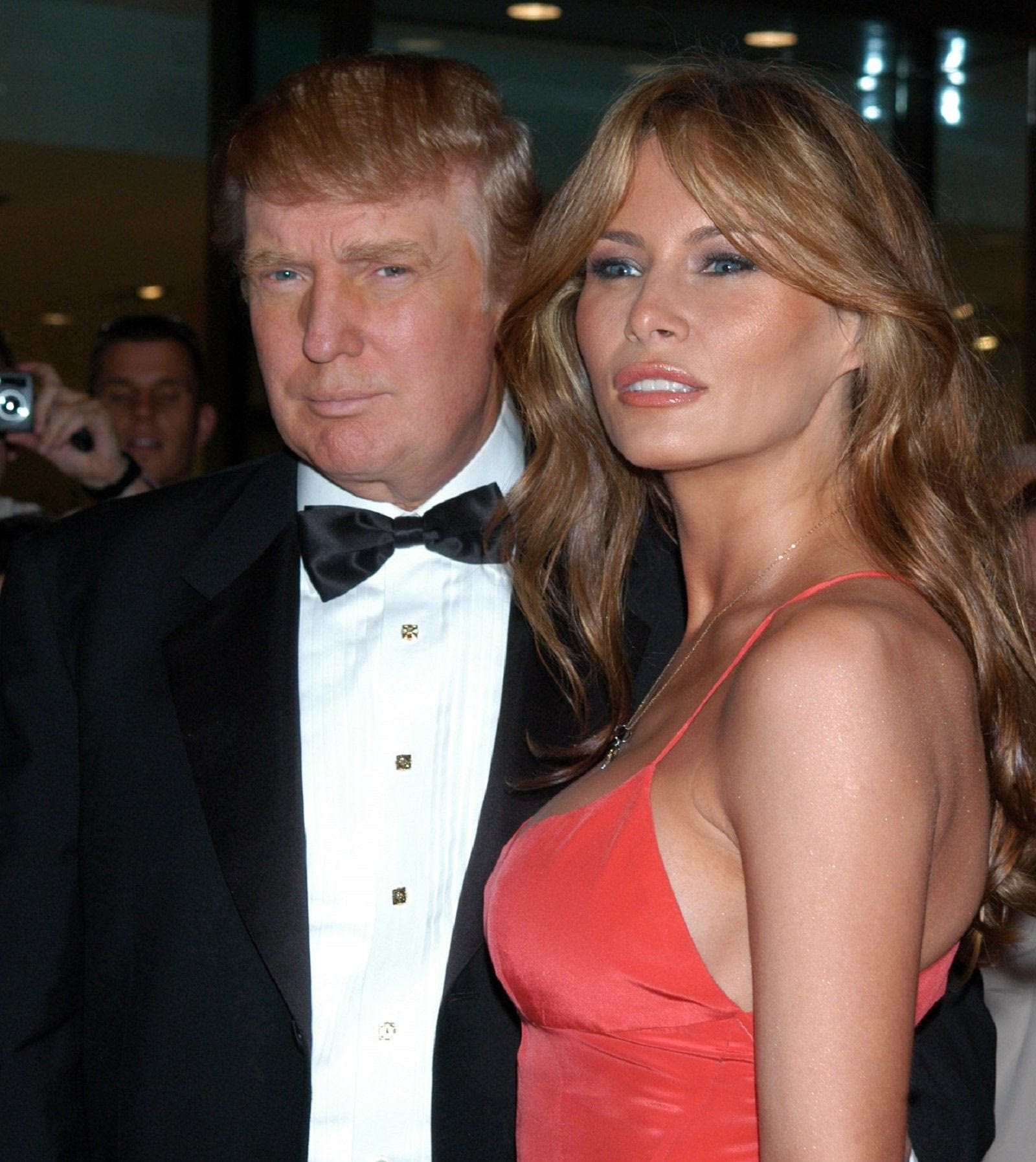 Ντόναλντ και Μελάνια Τραμπ στη Νέα Υόρκη τον Απρίλιο του 2005