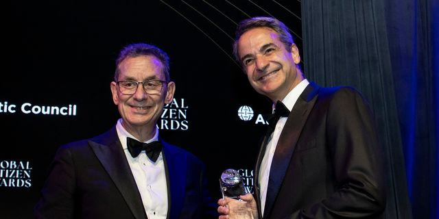 Βράβευση του Έλληνα πρωθυπουργού, Κυριάκου Μητσοτάκη στο Atlantic Council