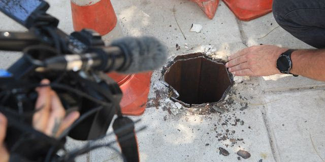 Πτώση κολώνας στη Νέα Φιλαδέλφεια