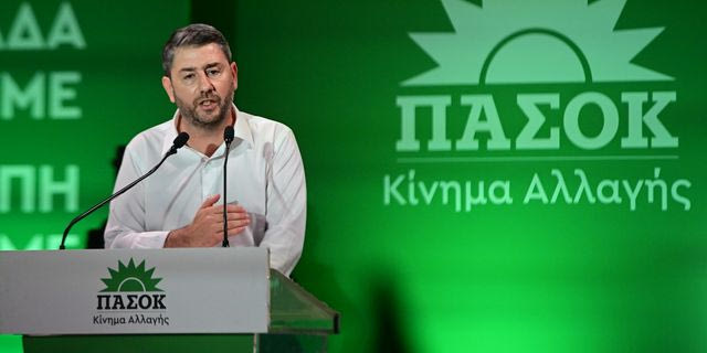 Ο πρόεδρος του ΠΑΣΟΚ - Κινήματος Αλλαγής Νίκος Ανδρουλάκης