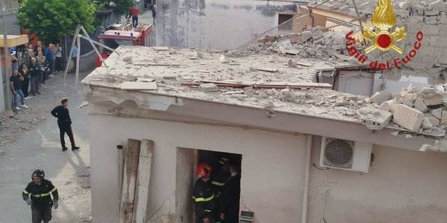 Κτίριο κατέρρευσε μετά από έκρηξη έξω από τη Νάπολι