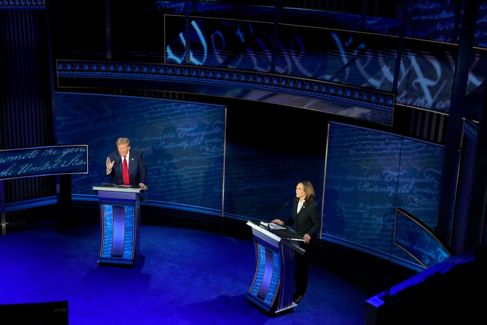 Debate Χάρις - Τραμπ 