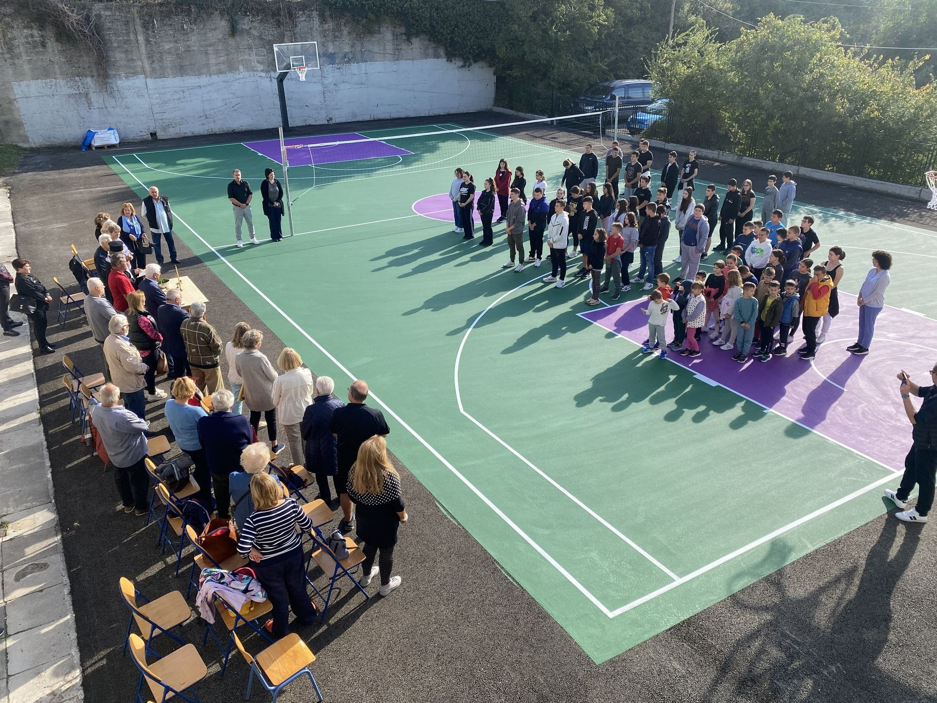 Στο ορεινό Βουργαρέλι πλέον ακούγεται ο χτύπος της μπάλας στα καινούργια γήπεδα.