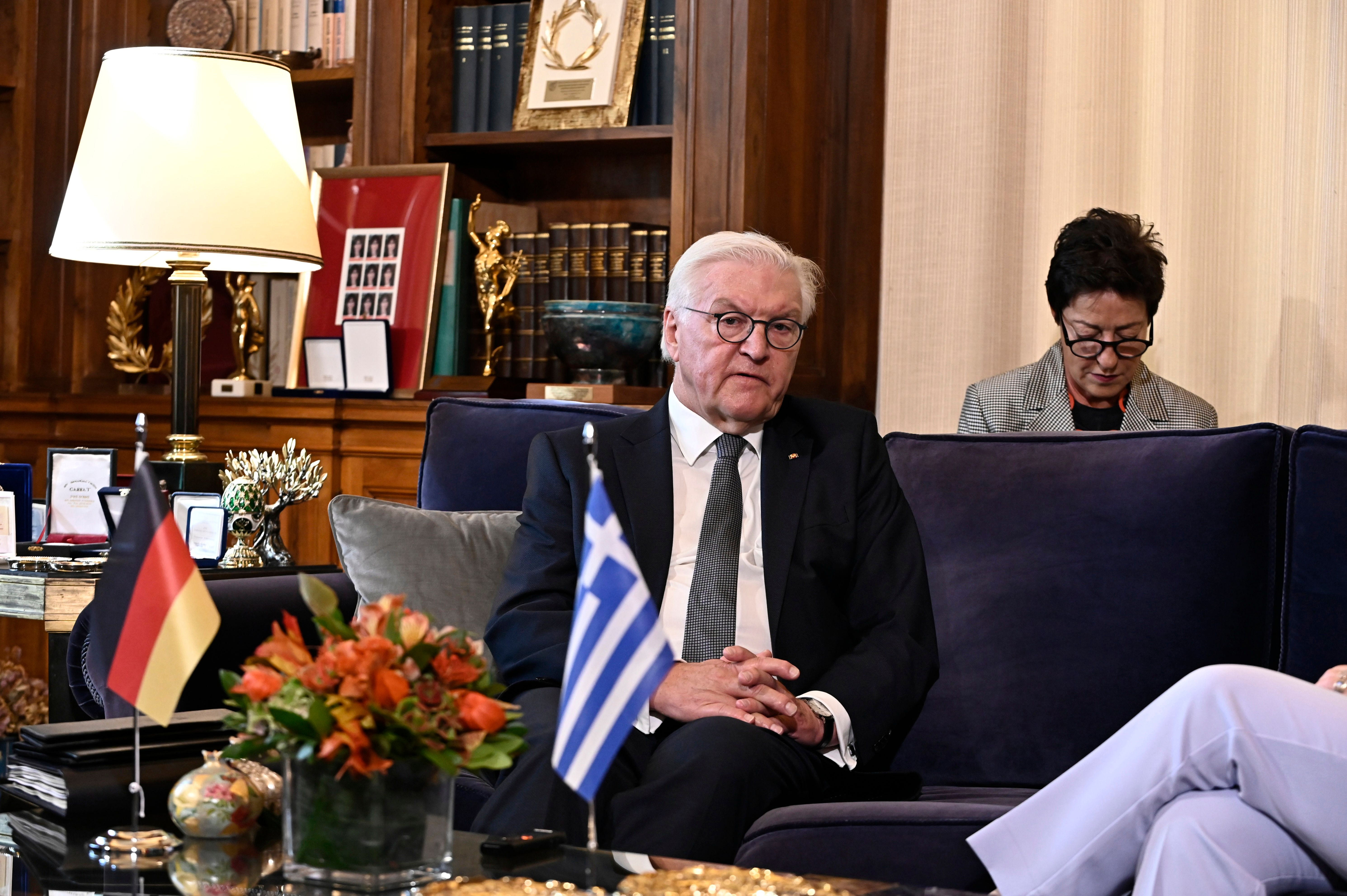 Συνάντηση Σταϊνμάιερ - Σακελλαροπούλου