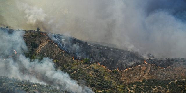 Φωτιά στην Κορινθία