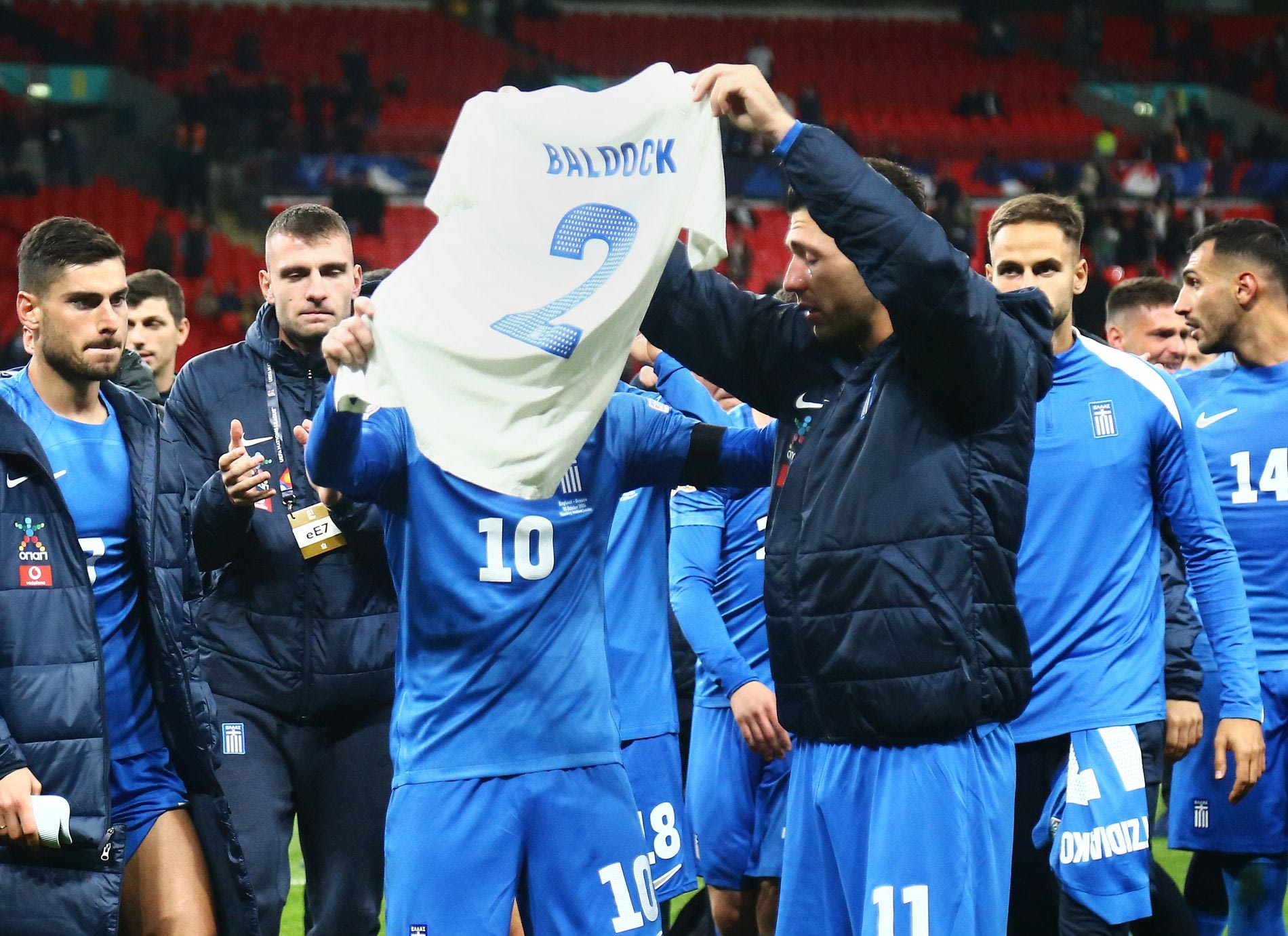 Οκτώβριος 2024. Αγγλία - Ελλάδα: Ιστορική νίκη στο Γουέμπλει στη μνήμη του Τζορτζ Μπάλντοκ