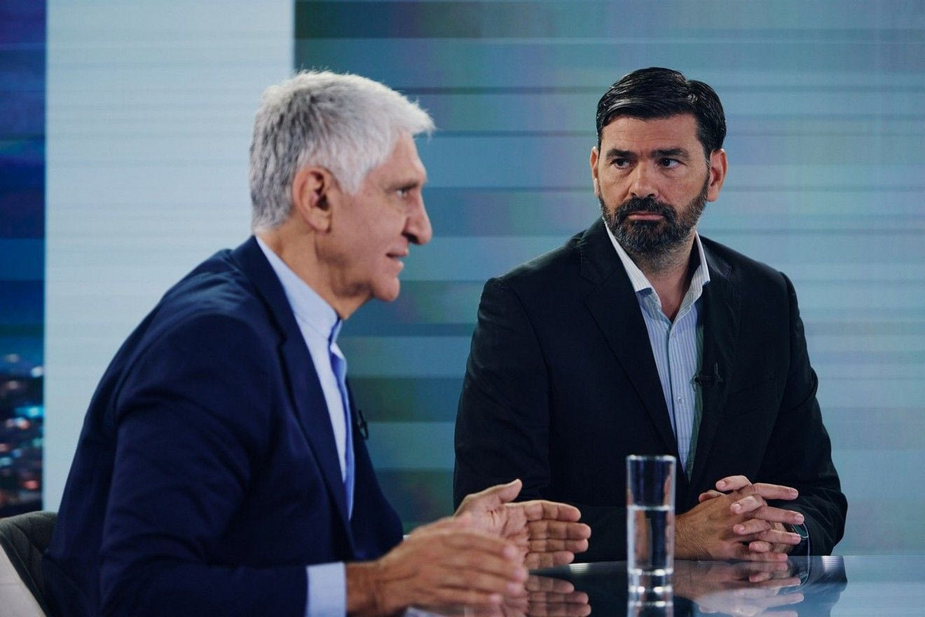 Οι Παναγιώτης Γιαννάκης και Παντελής Βλαχόπουλος φιλοξενήθηκαν στο στούντιο της εκπομπής "Μεγάλη Εικόνα"