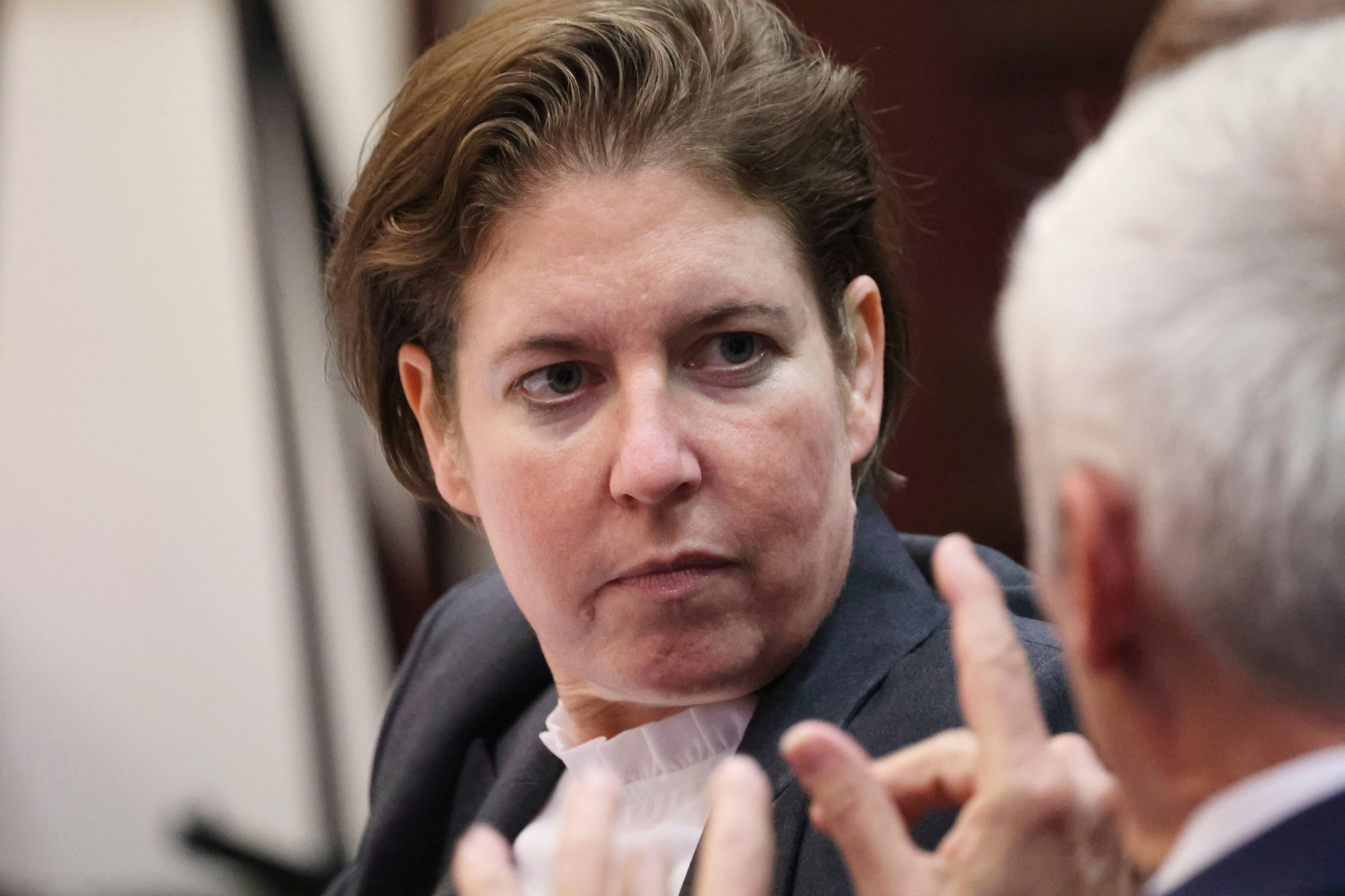 Η Σάρα Μπουν στη δίκη για την δολοφονία του συντρόφου της