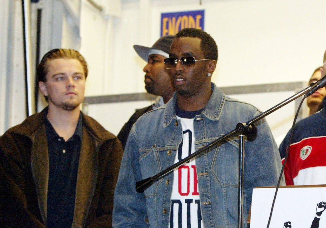 Leonardo DiCaprio και P. Diddy το 2004