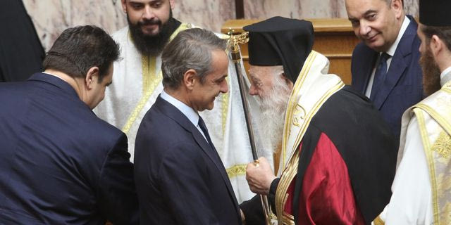 Αγιασμός στη Βουλή για την έναρξη της νέας κοινοβουλευτικής περιόδου