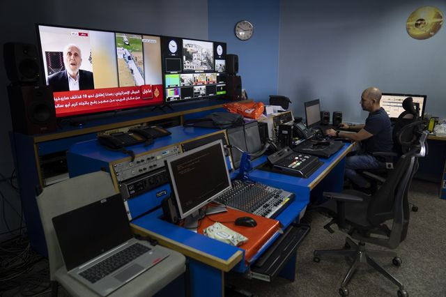 Τα γραφεία του Al Jazeera στη Ραμάλα