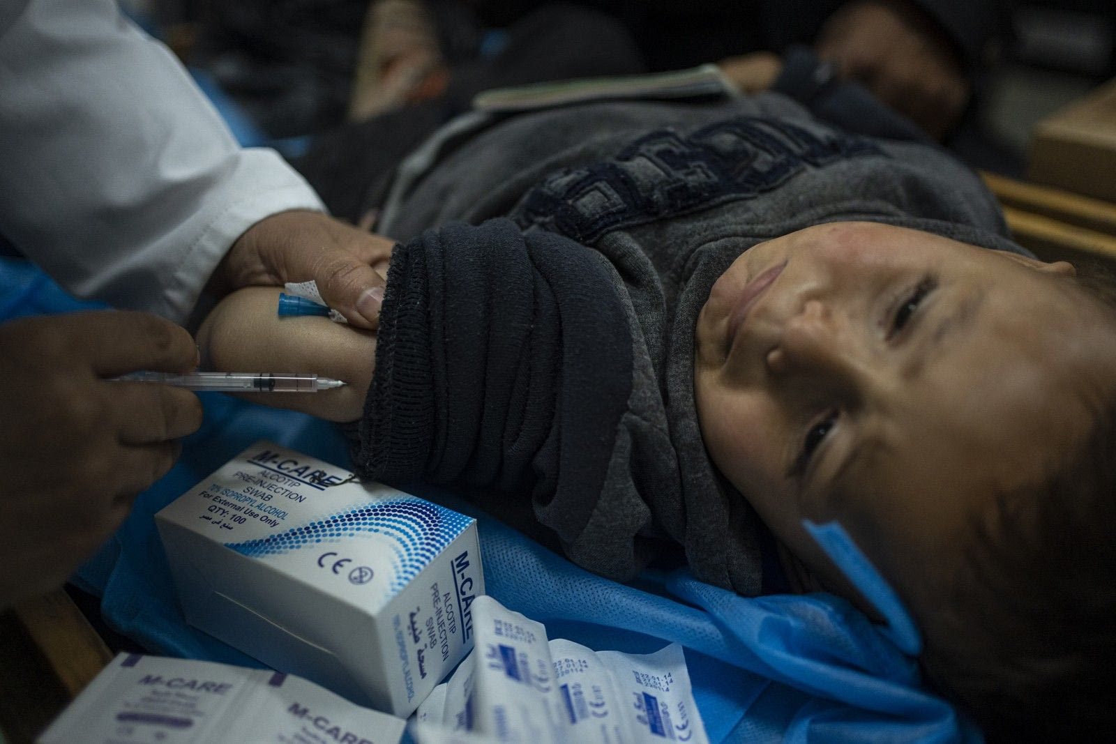 Εμβολιασμός παιδιών στην Γάζα