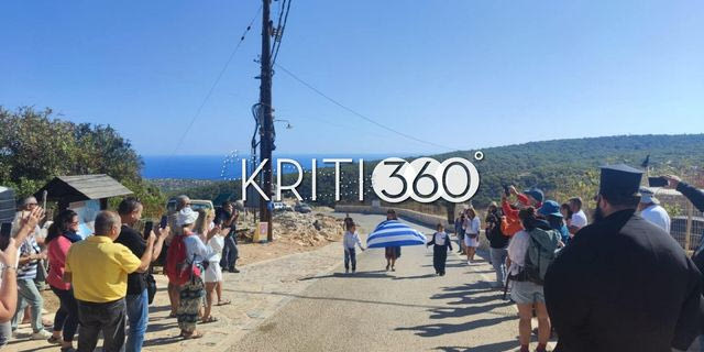 28η Οκτωβρίου – Γαύδος: Συγκίνηση για τους δύο μαθητές δημοτικού που παρέλασαν