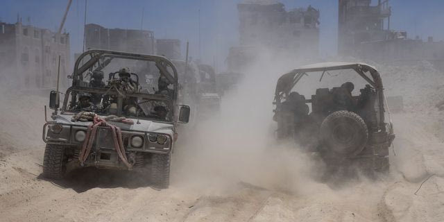 Ισραηλινά στρατιωτικά οχήματα (φωτογραφία αρχείου)