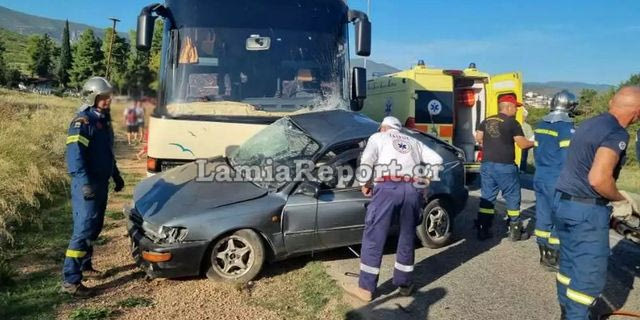 Λαμία: Αυτοκίνητο συγκρούστηκε με λεωφορείο των ΚΤΕΛ – Ένας νεκρός