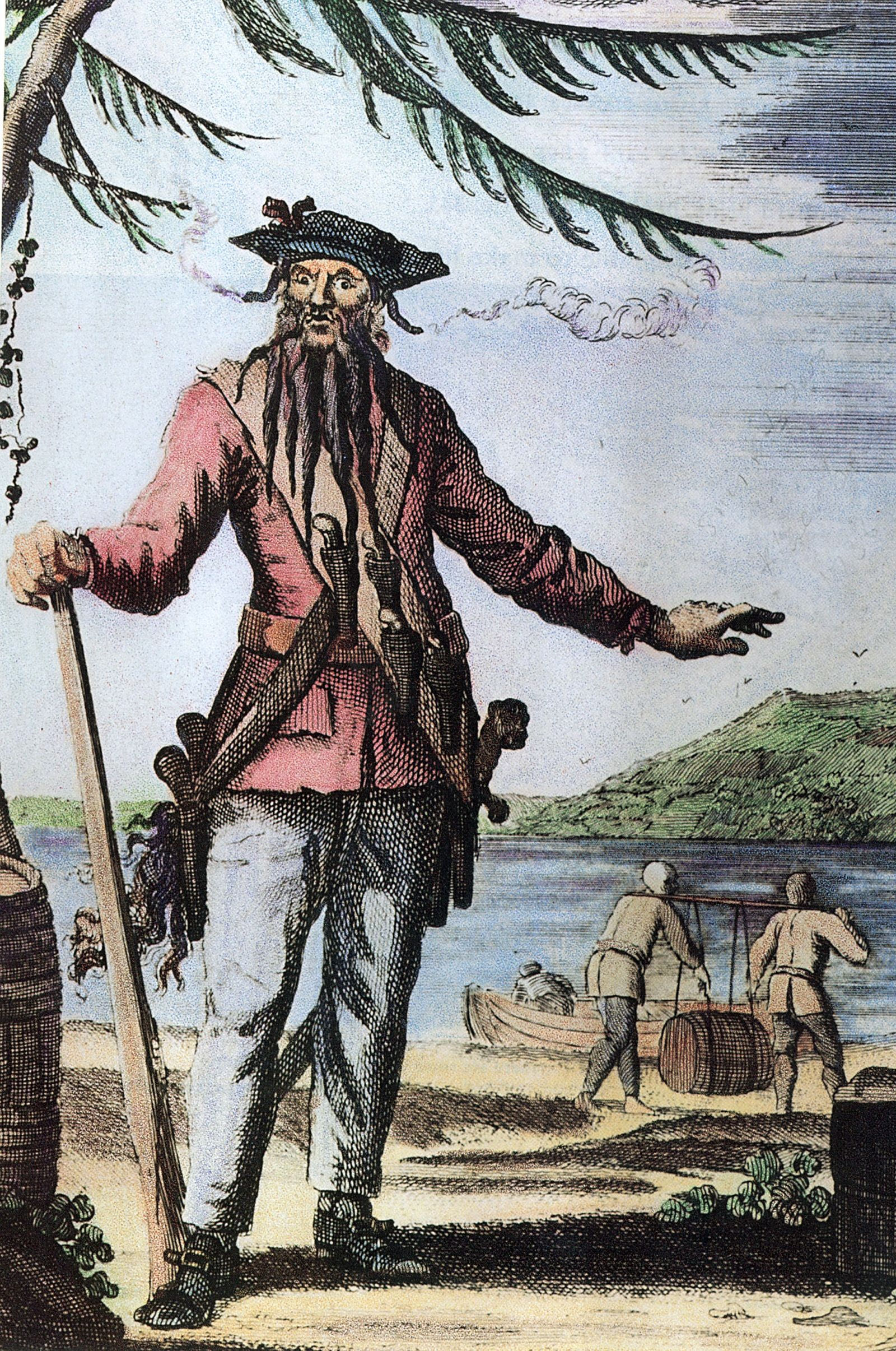 Αυτή είναι μια αχρονολόγητη φωτογραφία ενός πορτρέτου του πειρατή Μαυρογένη. 