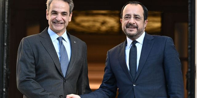 Συνάντησης Κυριάκου Μητσοτάκη - Νίκου Χριστοδουλίδη