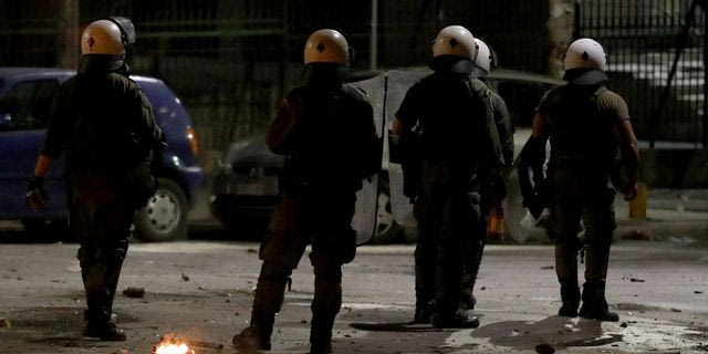 Eπεισόδια έξω από το ΑΠΘ (Φωτογραφία Αρχείου)